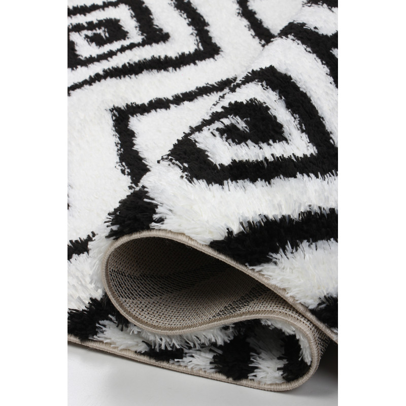 Dywan Boho 638 CREAM/BLACK 160x220cm
