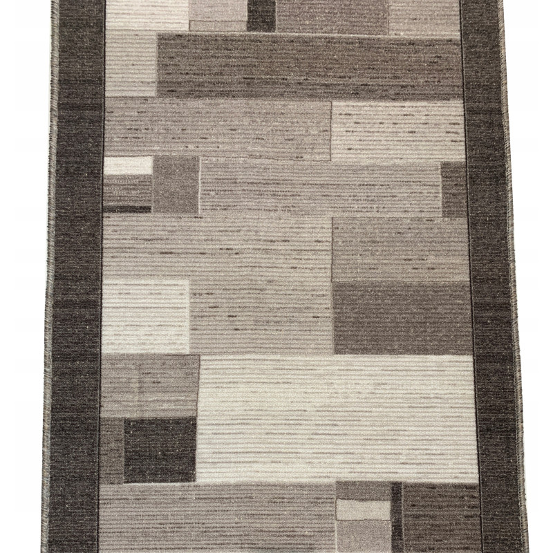CHODNIK ANTYPOŚLIZGOWY Beżowy Geometryczny 80cm CHODNIK ANTYPOŚLIZGOWY Beżowy Geometryczny 80cm