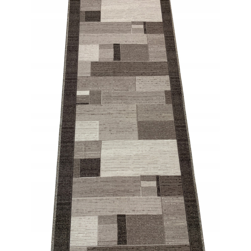 CHODNIK ANTYPOŚLIZGOWY Beżowy Geometryczny 80cm CHODNIK ANTYPOŚLIZGOWY Beżowy Geometryczny 80cm