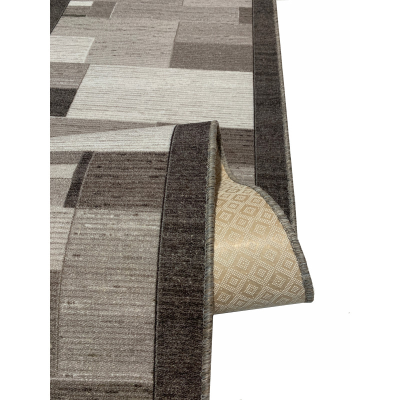 CHODNIK ANTYPOŚLIZGOWY Beżowy Geometryczny 80cm CHODNIK ANTYPOŚLIZGOWY Beżowy Geometryczny 80cm