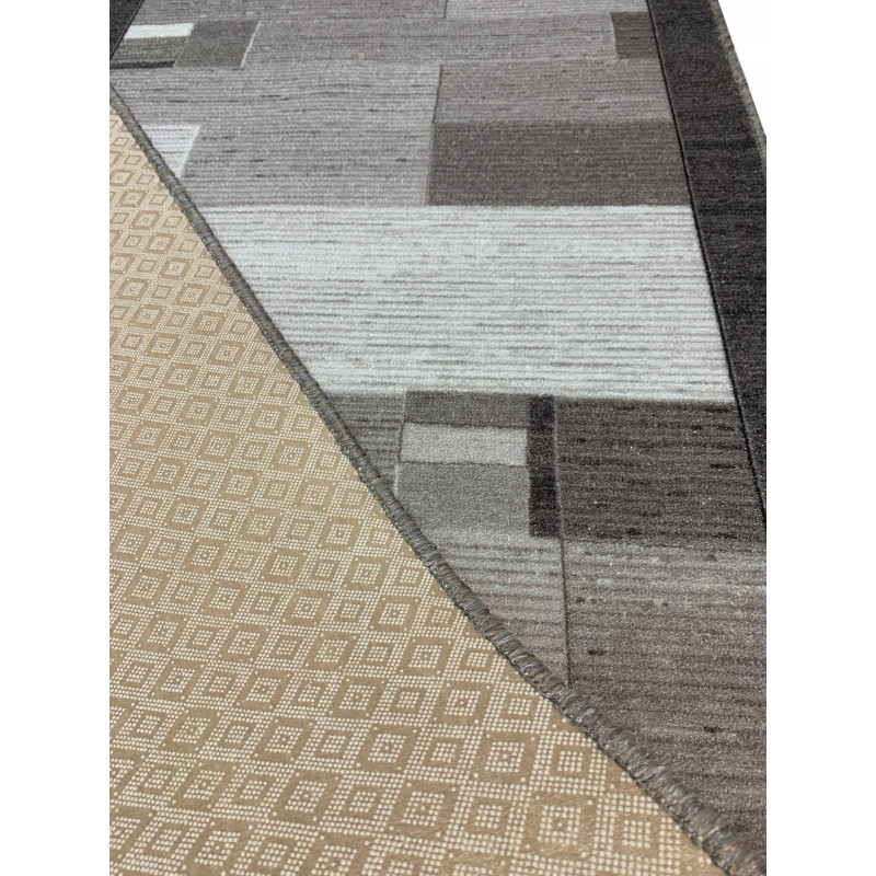 CHODNIK ANTYPOŚLIZGOWY Beżowy Geometryczny 80cm CHODNIK ANTYPOŚLIZGOWY Beżowy Geometryczny 80cm