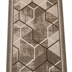 CHODNIK ANTYPOŚLIZGOWY HEXAGON BEŻ NOWOCZESNY 80cm