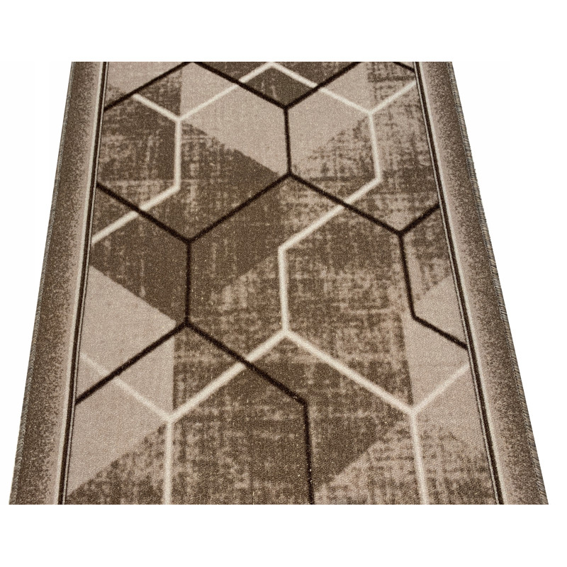 CHODNIK ANTYPOŚLIZGOWY HEXAGON BEŻ NOWOCZESNY 70cm CHODNIK ANTYPOŚLIZGOWY HEXAGON BEŻ NOWOCZESNY 70cm
