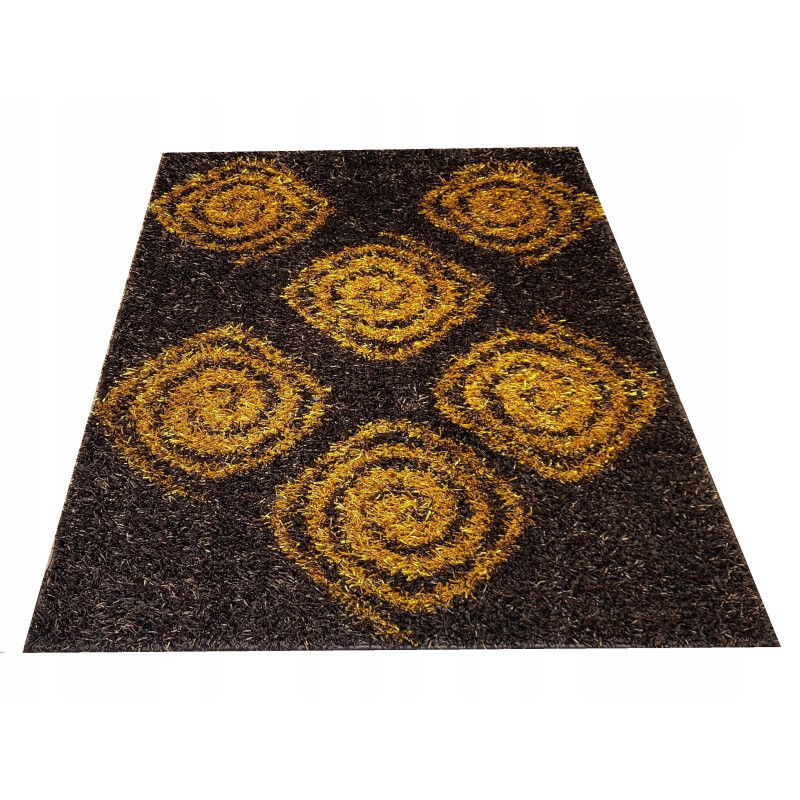 Dywan OKAZJA! POLYESTER SHAGGY 160x230 Brąz Dywan OKAZJA! POLYESTER SHAGGY 160x230 Brąz
