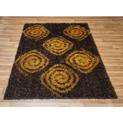 Dywan OKAZJA! POLYESTER SHAGGY 160x230 Brąz Dywan OKAZJA! POLYESTER SHAGGY 160x230 Brąz