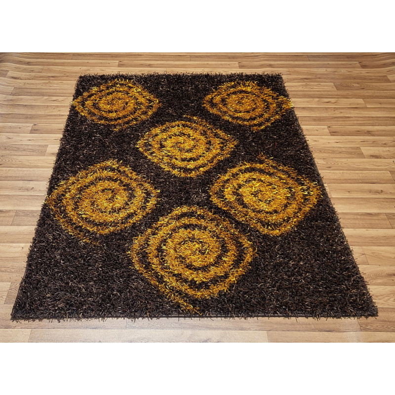 Dywan OKAZJA! POLYESTER SHAGGY 160x230 Brąz Dywan OKAZJA! POLYESTER SHAGGY 160x230 Brąz