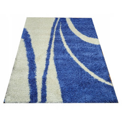 Dywan OKAZJA! LUXURY SHAGGY 160x230 Niebieski