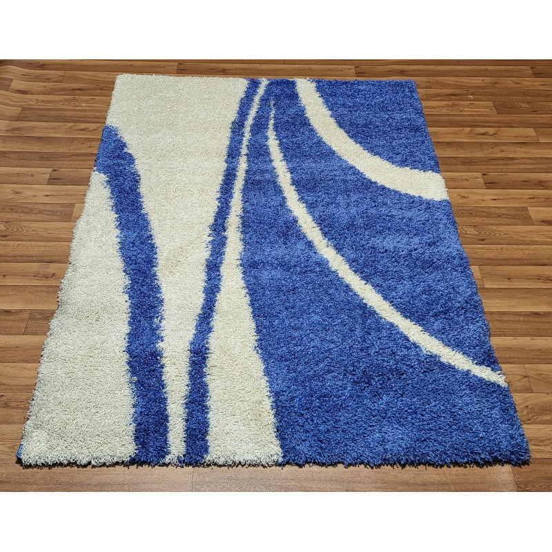 Dywan OKAZJA! LUXURY SHAGGY 160x230 Niebieski