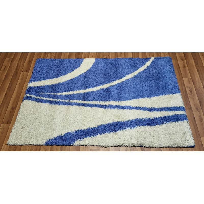 Dywan OKAZJA! LUXURY SHAGGY 160x230 Niebieski