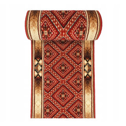 CHODNIK BCF MOCNY szer.90cm Gold 371/22 bordo brąz