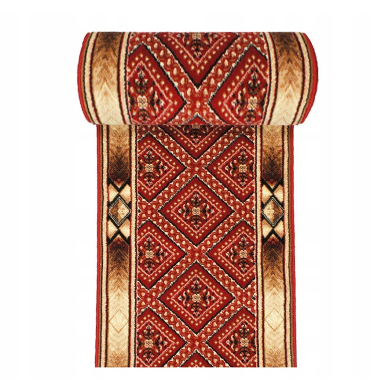 CHODNIK BCF MOCNY szer.90cm Gold 371/22 bordo brąz CHODNIK BCF MOCNY szer.90cm Gold 371/22 bordo brąz