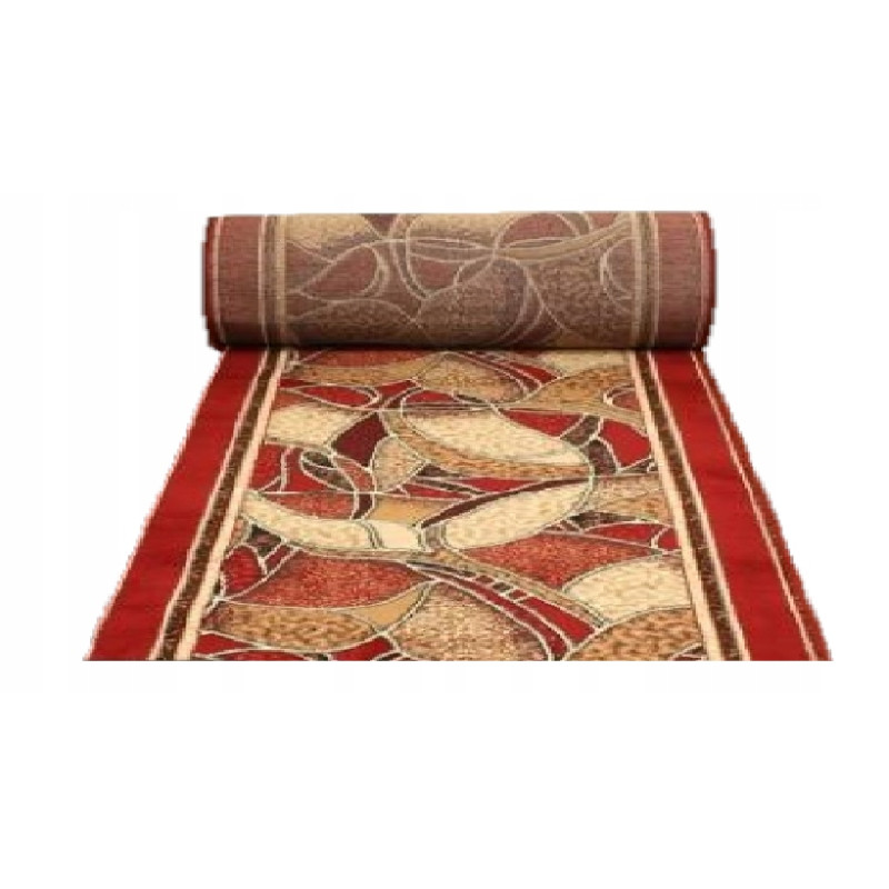 CHODNIK BCF MOCNY szer.80cm Gold 132/22 bordo brąz CHODNIK BCF MOCNY szer.80cm Gold 132/22 bordo brąz