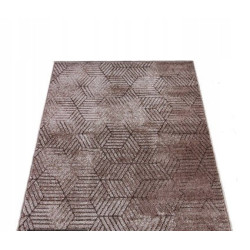 Chodnik dywanowy MIRA 24036 Fryz Brąz szer.70cm