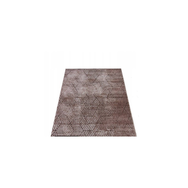 Chodnik dywanowy MIRA 24036 Fryz Brąz szer.70cm