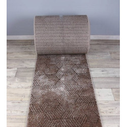Chodnik dywanowy MIRA 24036 Fryz Brąz szer.70cm