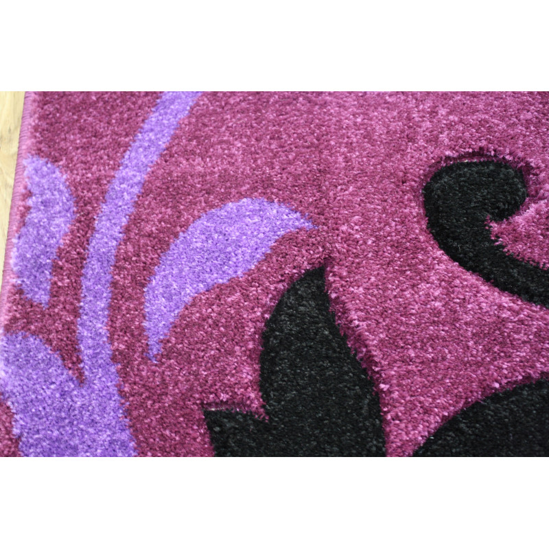 OKAZJA CHODNIK DYWAN FRYZ 3D FIOLET 120x195 CM OKAZJA CHODNIK DYWAN FRYZ 3D FIOLET 120x195 CM