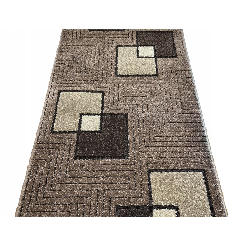 Okazja Dywan Chodnik VOLGA struktura 3D 100x220cm Okazja Dywan Chodnik VOLGA struktura 3D 100x220cm