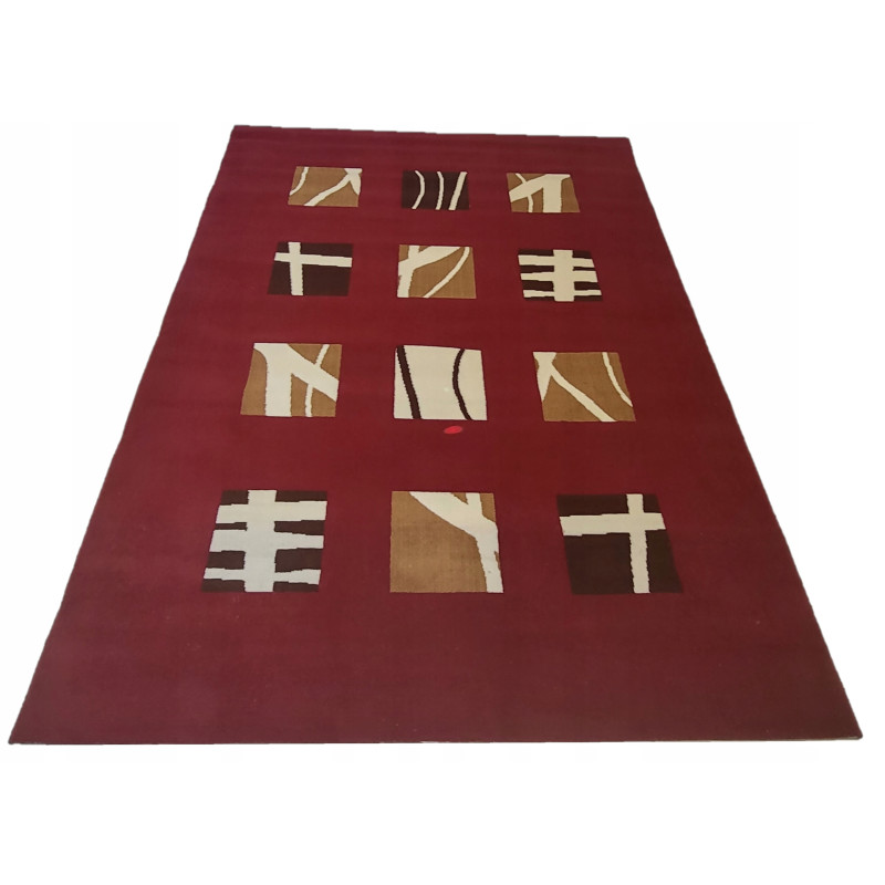 Dywan OKAZJA! 180x260cm BORDO d-d-5496