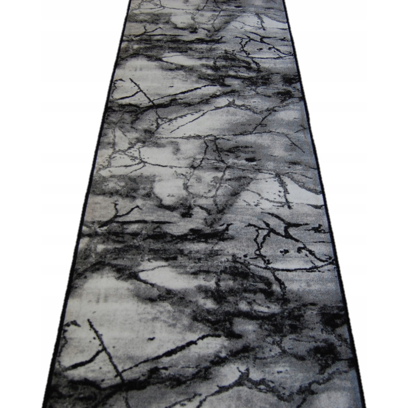 CHODNIK PODGUMOWANY 1022 SZARO CZARNY MARMUR 100cm
