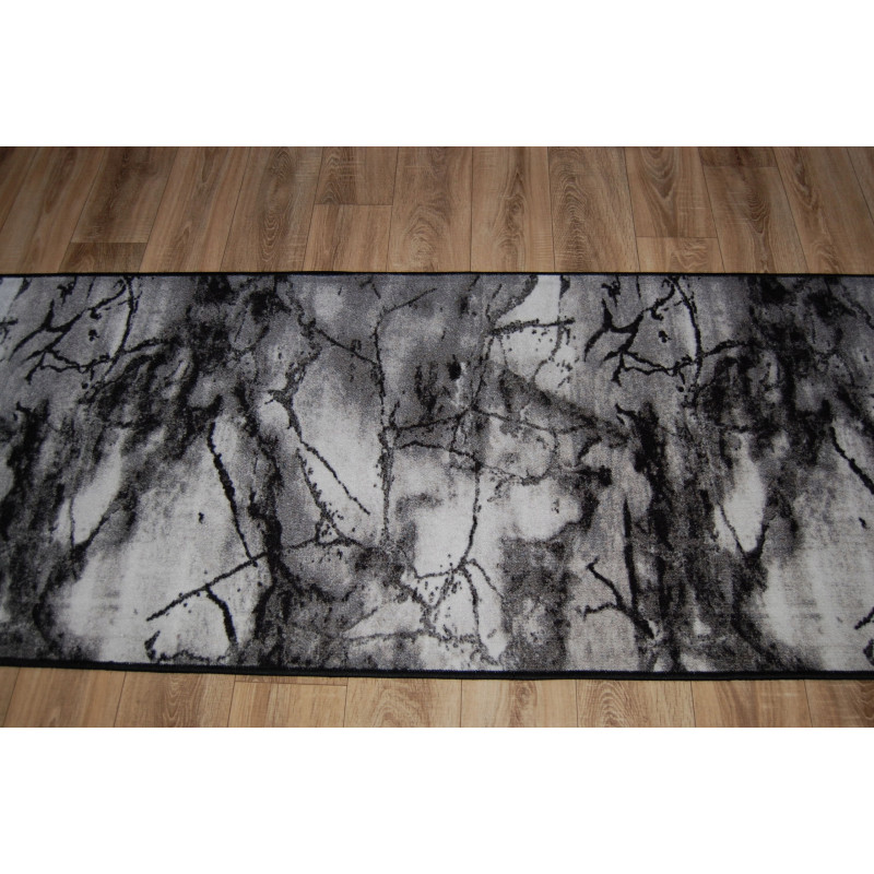 CHODNIK PODGUMOWANY 1022 SZARO CZARNY MARMUR 100cm