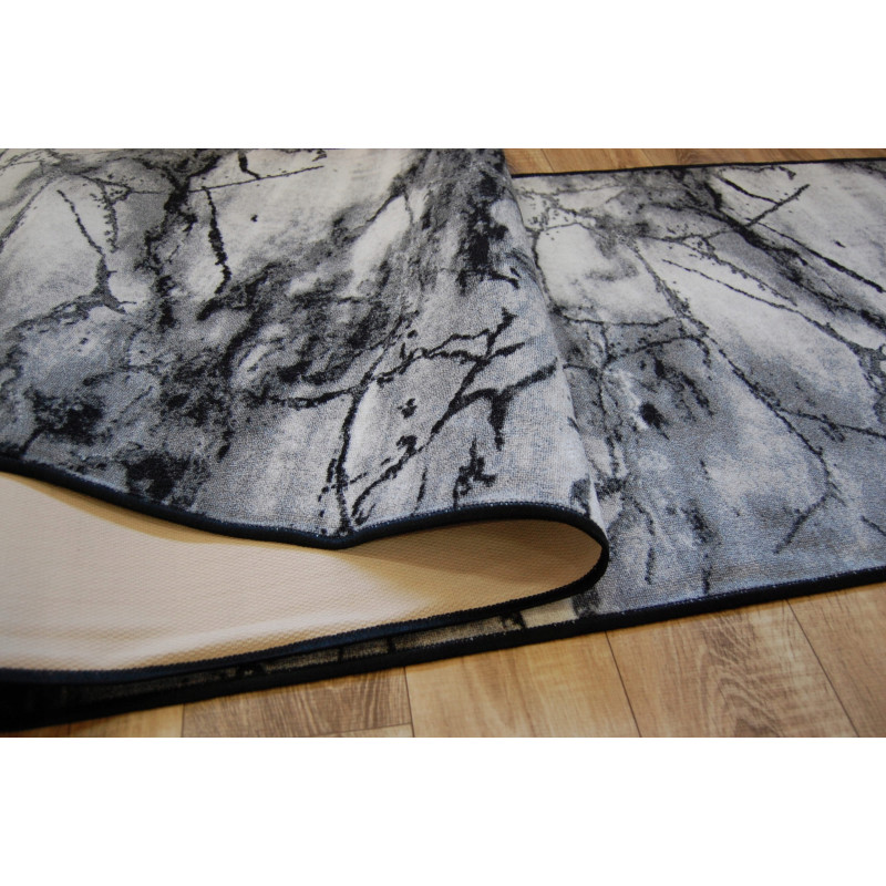 CHODNIK PODGUMOWANY 1022 SZARO CZARNY MARMUR 100cm