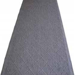 Chodnik SZNURKOWY Suva 998 221 Karo Szary 100 CM