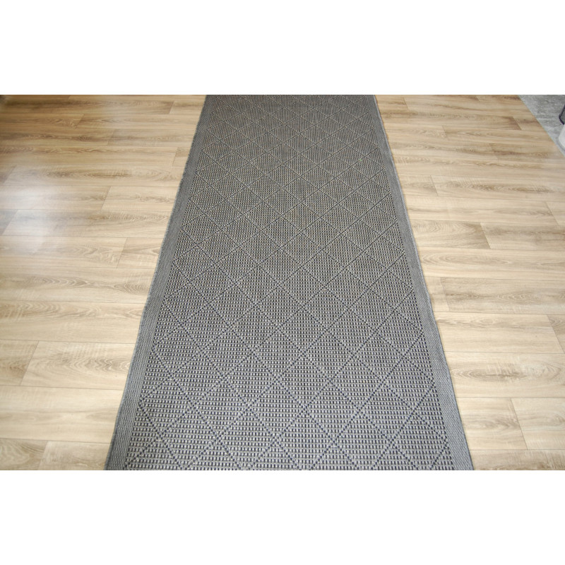 Chodnik SZNURKOWY Suva 998 221 Karo Szary 100 CM Chodnik SZNURKOWY Suva 998 221 Karo Szary 100 CM