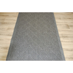Chodnik SZNURKOWY Suva 998 221 Karo Szary 100 CM Chodnik SZNURKOWY Suva 998 221 Karo Szary 100 CM