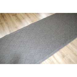 Chodnik SZNURKOWY Suva 998 221 Karo Szary 100 CM Chodnik SZNURKOWY Suva 998 221 Karo Szary 100 CM