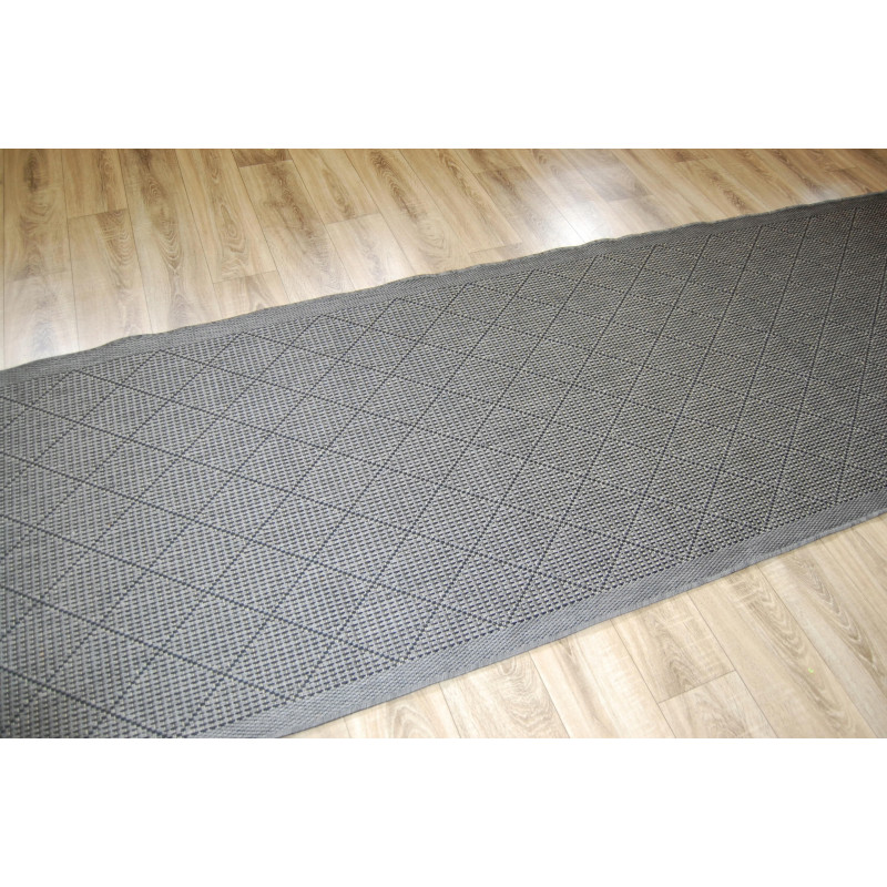 Chodnik SZNURKOWY Suva 998 221 Karo Szary 100 CM Chodnik SZNURKOWY Suva 998 221 Karo Szary 100 CM