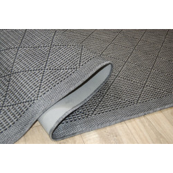 Chodnik SZNURKOWY Suva 998 221 Karo Szary 100 CM Chodnik SZNURKOWY Suva 998 221 Karo Szary 100 CM