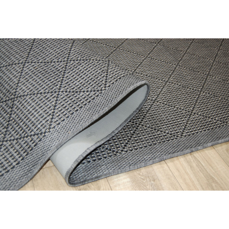 Chodnik SZNURKOWY Suva 998 221 Karo Szary 100 CM Chodnik SZNURKOWY Suva 998 221 Karo Szary 100 CM