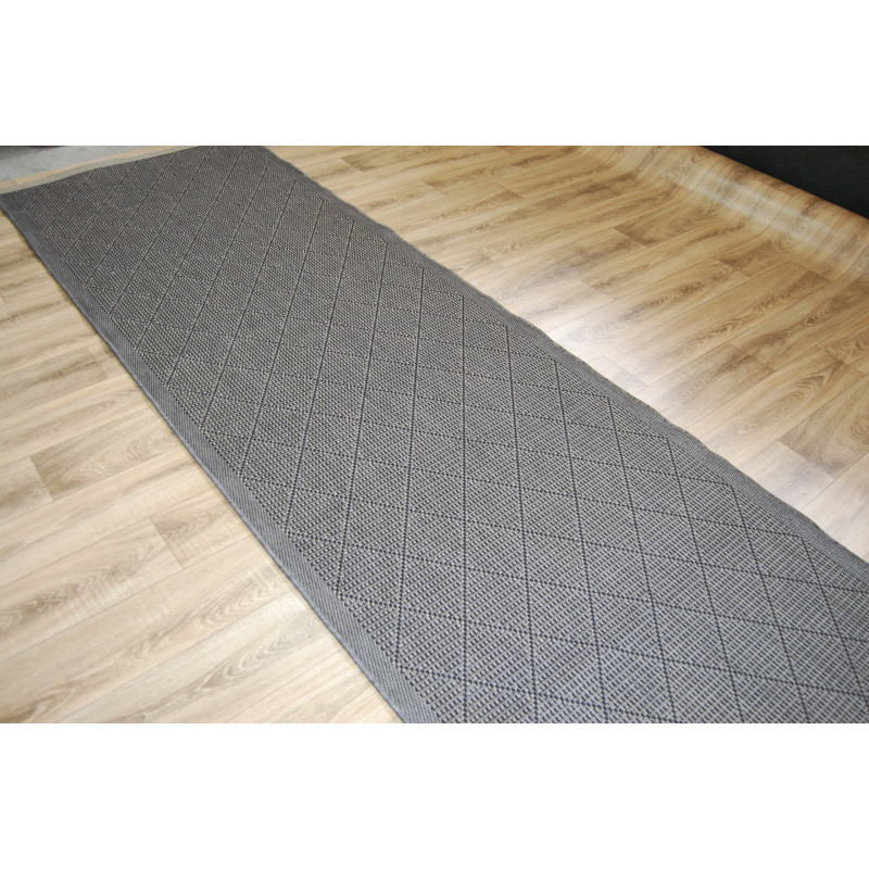 Chodnik SZNURKOWY Suva 998 221 Karo Szary 100 CM Chodnik SZNURKOWY Suva 998 221 Karo Szary 100 CM