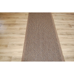 Chodnik SZNURKOWY Suva 998 112 Karo Brąz 67 CM