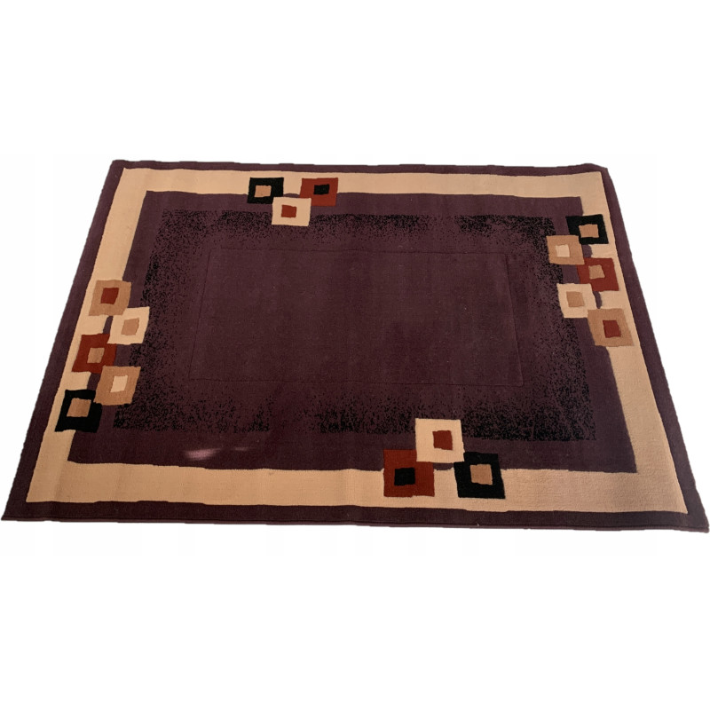 Dywan OKAZJA! 120x170cm RETRO FIOLET d-d-2883
