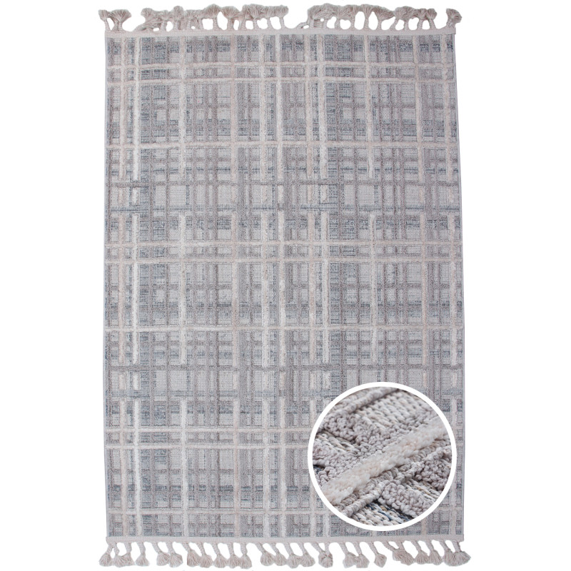 Dywan Monaco 138A L.BLUE/L.GREY 120x170cm Dywan Monaco 138A L.BLUE/L.GREY 120x170cm