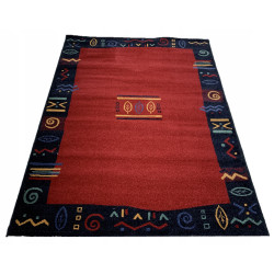 Dywan OKAZJA! 160x230cm BORDO GRANAT d-d-9743