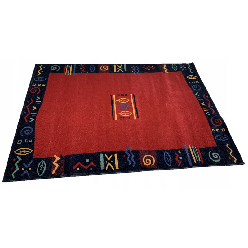 Dywan OKAZJA! 160x230cm BORDO GRANAT d-d-9743