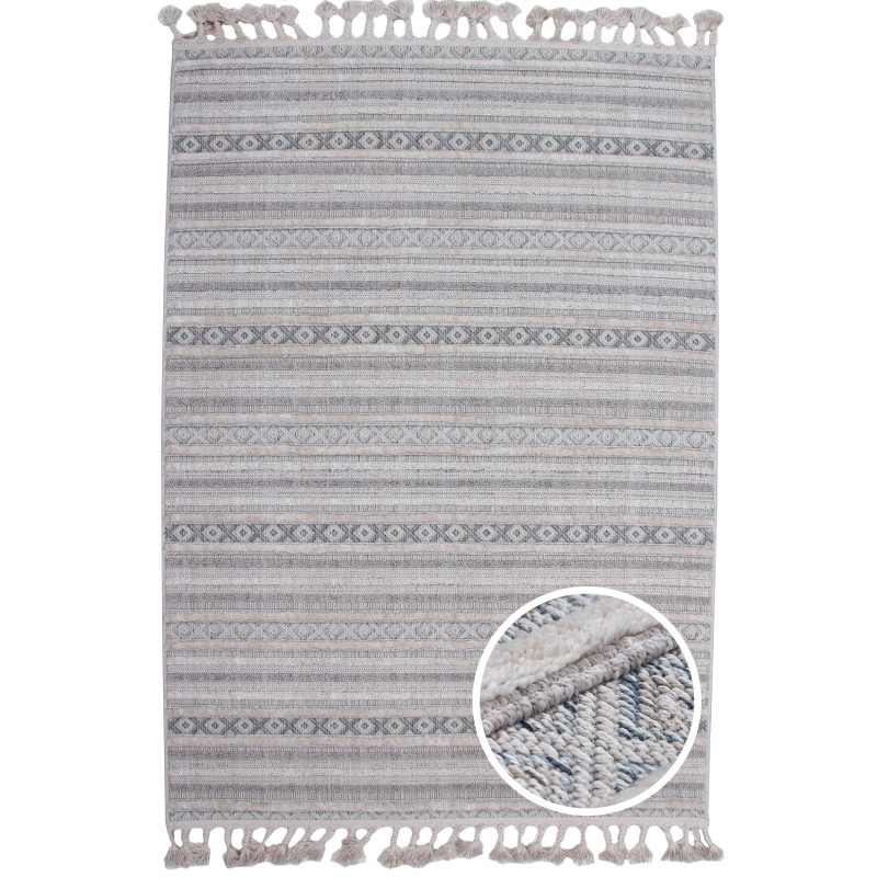 Dywan Monaco 159A L.BLUE/L.GREY 133x190cm Dywan Monaco 159A L.BLUE/L.GREY 133x190cm