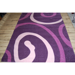 DYWAN GRUBY FRYZ 3D 240x340cm FIOLET MIĘKKI