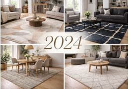 Nowoczesne trendy w dywanach na rok 2024 – przegląd najnowszych inspiracji